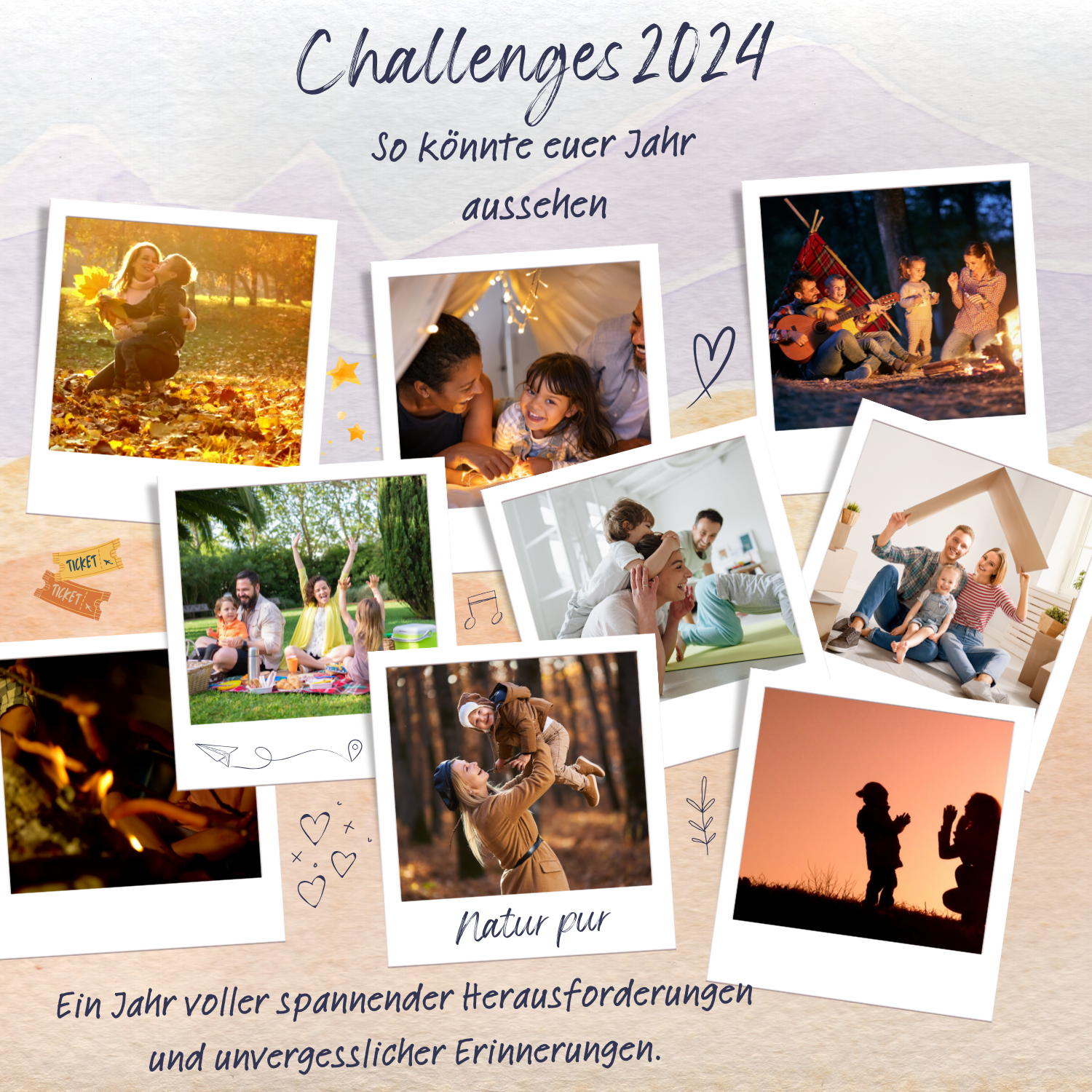 Familien Challenge Buch